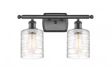 Innovations Lighting 516-2W-OB-G1113-LED - Cobbleskill - 2 Light - 15 inch - Oil Rubbed Bronze - Bath Vanity Light