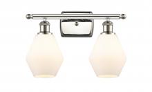 Innovations Lighting 516-2W-PN-G651-6-LED - Cindyrella - 2 Light - 16 inch - Polished Nickel - Bath Vanity Light