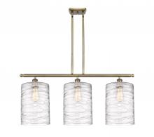 Innovations Lighting 516-3I-AB-G1113-L - Cobbleskill - 3 Light - 36 inch - Antique Brass - Cord hung - Island Light