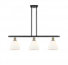 Innovations Lighting 516-3I-BAB-GBD-751-LED - Bristol - 3 Light - 36 inch - Black Antique Brass - Cord hung - Island Light