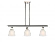 Innovations Lighting 516-3I-PN-G381-LED - Castile - 3 Light - 36 inch - Polished Nickel - Cord hung - Island Light