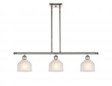 Innovations Lighting 516-3I-PN-G411-LED - Dayton - 3 Light - 36 inch - Polished Nickel - Cord hung - Island Light