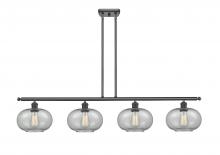 Innovations Lighting 516-4I-BK-G247-LED - Gorham - 4 Light - 48 inch - Matte Black - Cord hung - Island Light