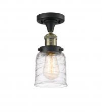 Innovations Lighting 517-1CH-BAB-G513-LED - Bell - 1 Light - 5 inch - Black Antique Brass - Semi-Flush Mount