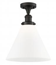 Innovations Lighting 517-1CH-OB-G41-L-LED - Cone - 1 Light - 12 inch - Oil Rubbed Bronze - Semi-Flush Mount