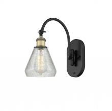 Innovations Lighting 518-1W-BAB-G275-LED - Conesus - 1 Light - 6 inch - Black Antique Brass - Adjustable Swing Arm