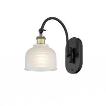 Innovations Lighting 518-1W-BAB-G411-LED - Dayton - 1 Light - 6 inch - Black Antique Brass - Adjustable Swing Arm