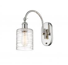 Innovations Lighting 518-1W-PN-G1113-LED - Cobbleskill - 1 Light - 5 inch - Polished Nickel - Adjustable Swing Arm