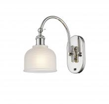 Innovations Lighting 518-1W-PN-G411-LED - Dayton - 1 Light - 6 inch - Polished Nickel - Adjustable Swing Arm