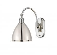 Innovations Lighting 518-1W-PN-MBD-75-PN-LED - Bristol - 1 Light - 8 inch - Polished Nickel - Adjustable Swing Arm