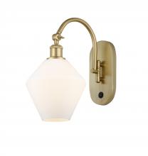 Innovations Lighting 518-1W-SG-G651-8-LED - Cindyrella - 1 Light - 8 inch - Satin Gold - Adjustable Swing Arm