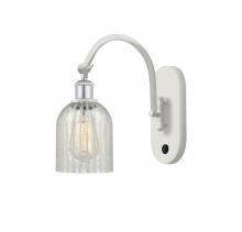 Innovations Lighting 518-1W-WPC-G2511-LED - Caledonia - 1 Light - 5 inch - White Polished Chrome - Adjustable Swing Arm