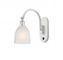 Innovations Lighting 518-1W-WPC-G441-LED - Brookfield - 1 Light - 6 inch - White Polished Chrome - Adjustable Swing Arm