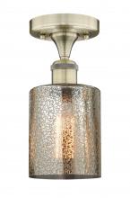 Innovations Lighting 616-1F-AB-G116 - Cobbleskill - 1 Light - 5 inch - Antique Brass - Semi-Flush Mount