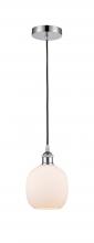 Innovations Lighting 616-1P-PC-G101-LED - Belfast - 1 Light - 6 inch - Polished Chrome - Cord hung - Mini Pendant