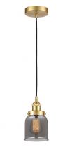 Innovations Lighting 616-1PH-SG-G53-LED - Bell - 1 Light - 5 inch - Satin Gold - Cord hung - Mini Pendant