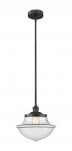Innovations Lighting 616-1S-BK-G542 - Oxford - 1 Light - 12 inch - Matte Black - Cord hung - Mini Pendant
