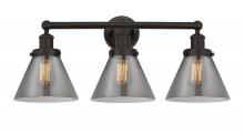 Innovations Lighting 616-3W-OB-G43 - Cone - 3 Light - 26 inch - Oil Rubbed Bronze - Bath Vanity Light