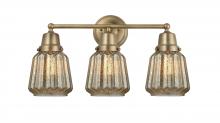 Innovations Lighting 623-3W-BB-G146 - Chatham - 3 Light - 22 inch - Brushed Brass - Bath Vanity Light