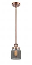 Innovations Lighting 916-1S-AC-G53-LED - Bell - 1 Light - 5 inch - Antique Copper - Mini Pendant