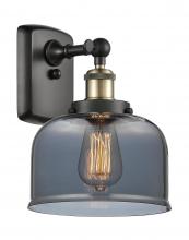 Innovations Lighting 916-1W-BAB-G73-LED - Bell - 1 Light - 8 inch - Black Antique Brass - Sconce