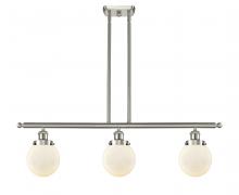 Innovations Lighting 916-3I-SN-G201-6-LED - Beacon - 3 Light - 36 inch - Brushed Satin Nickel - Stem Hung - Island Light