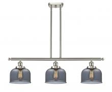 Innovations Lighting 916-3I-SN-G73-LED - Bell - 3 Light - 36 inch - Brushed Satin Nickel - Stem Hung - Island Light