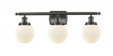 Innovations Lighting 916-3W-OB-G201-6-LED - Beacon - 3 Light - 26 inch - Oil Rubbed Bronze - Bath Vanity Light