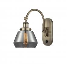 Innovations Lighting 918-1W-AB-G173-LED - Fulton - 1 Light - 7 inch - Antique Brass - Adjustable Swing Arm