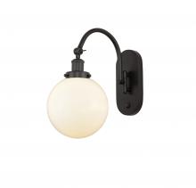 Innovations Lighting 918-1W-OB-G201-8-LED - Beacon - 1 Light - 8 inch - Oil Rubbed Bronze - Adjustable Swing Arm