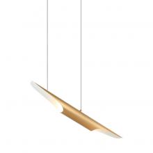 Matteo Lighting C32412AG - Stylus Aged Gold Brass Chandelier