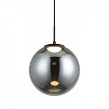 Matteo Lighting C61321MBSM - Boble Matte Black Pendant