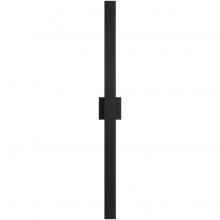 Matteo Lighting S07948MB - 1 LT 48" H LED "Zayden" Matte Black Wall Sconce