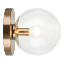 Matteo Lighting WX06001AGCL - Cosmo Aged Gold Brass Wall Sconce / Ceiling Mount