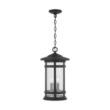 Capital 935532BK - 3 Light Outdoor Hanging Lantern