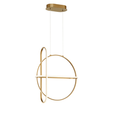 Eurofase 37035-020 - BERKLEY,CHANDELIER,LED,S GOLD