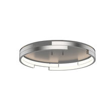 Kuzco Lighting FM52719-BN - Anello Minor 19-in Brushed Nickel LED Flush Mount