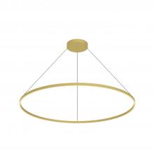 Kuzco Lighting PD87160-BG - Cerchio 60-in Brushed Gold LED Pendant