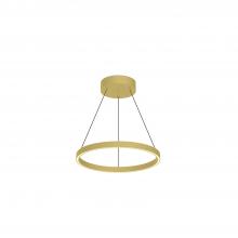 Kuzco Lighting PD87718-BG - Cerchio 18-in Brushed Gold LED Pendant