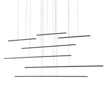 Kuzco Lighting MP14970-BK - Chute Motion 70-in Black LED Multi Pendant