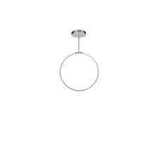 Kuzco Lighting PD82524-BN - Cirque 24-in Brushed Nickel LED Pendant