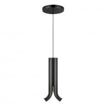Kuzco Lighting PD89709-GBK - Husk 9-in Glossy Black LED Pendant