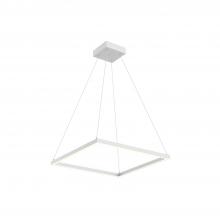 Kuzco Lighting PD88124-WH - Piazza 24-in White LED Pendant