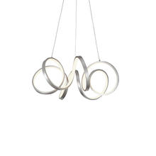 Kuzco Lighting CH93824-AS - Synergy 24-in Antique Silver LED Chandeliers