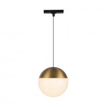 Kuzco Lighting TRP11707-BG - Monae 7-in Brushed Gold Trilo Track Pendant