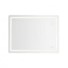 Kuzco Lighting VM31148-5CCT - Seneca 48-in Sandblasted Merc Edge LED Vanity Mirror