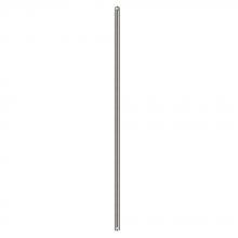 Kuzco Lighting X-RD34-48BN FAN - Fan Downrod 48-in Brushed Nickel