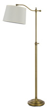 CAL Lighting BO-2205FL-AB - 62.5" Height Metal Floro Lamp in Antique Brass