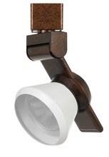 CAL Lighting HT-999RU-CONEWH - 6" Height Metal Track Head in Rust Finish