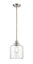 Millennium 6901-SN - Asheville 1-Light Pendant light Satin Nickel